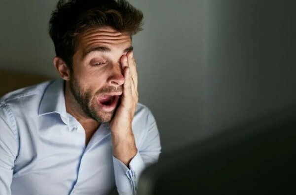 Парень скоро уснет