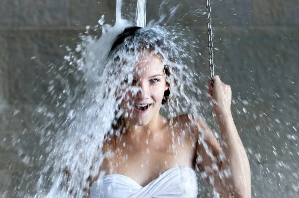 Закаливание в душе