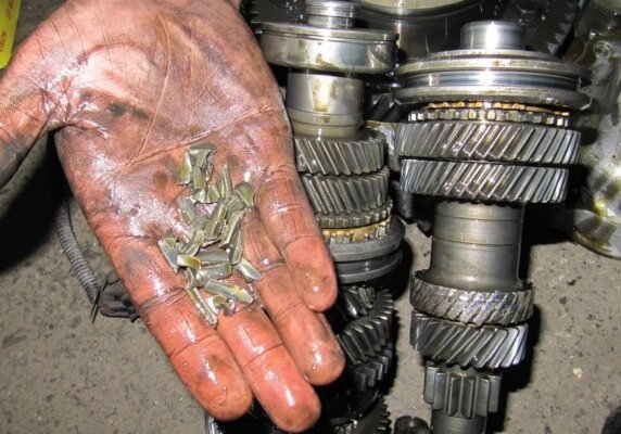 Деградация детали авто