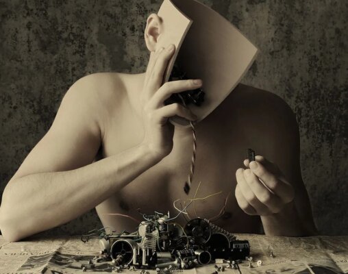 Непосредственный ремонтник за столом