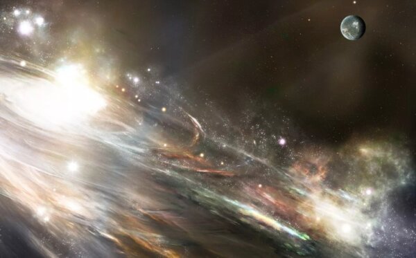 Отдаленные части вселенной (в телескоп)