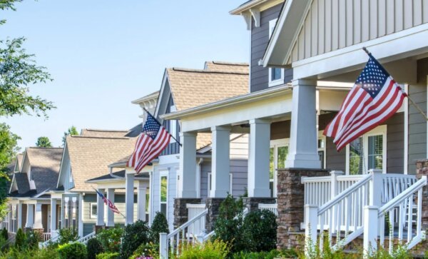 В домах американская мечта