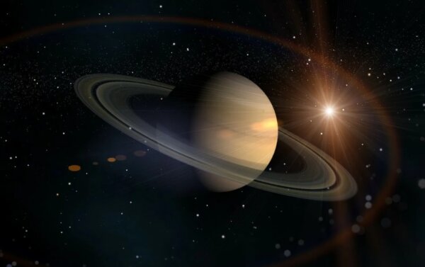 Планета Сатурн и ее кольца