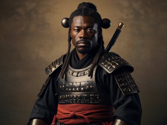 Африканско-японский самурай