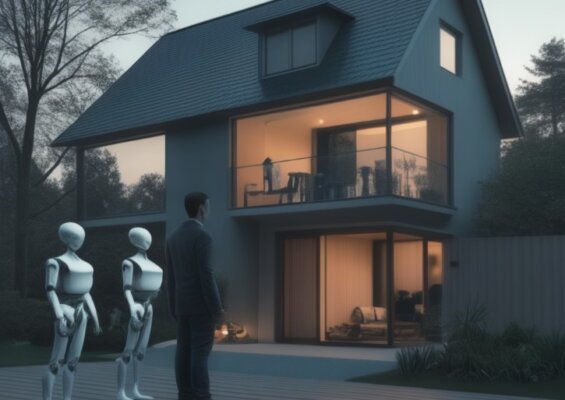 Искуственный интеллект с домом