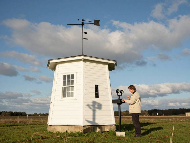 Старейшая метеообсерватория США за работой