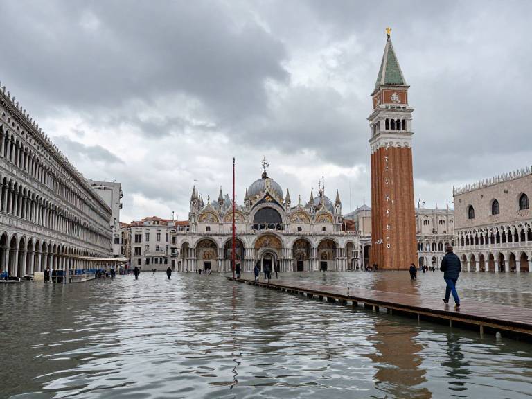 Венеция тонет затопление города