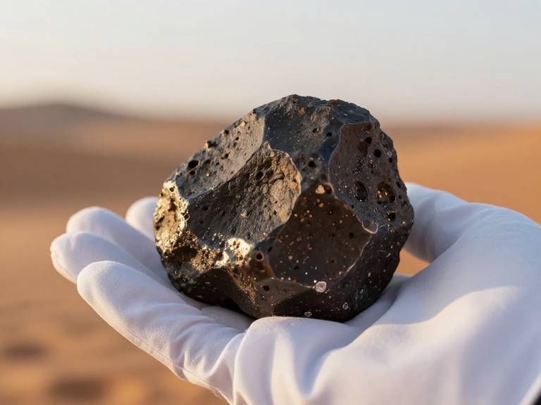 Метеорит из Сахары и протопланета